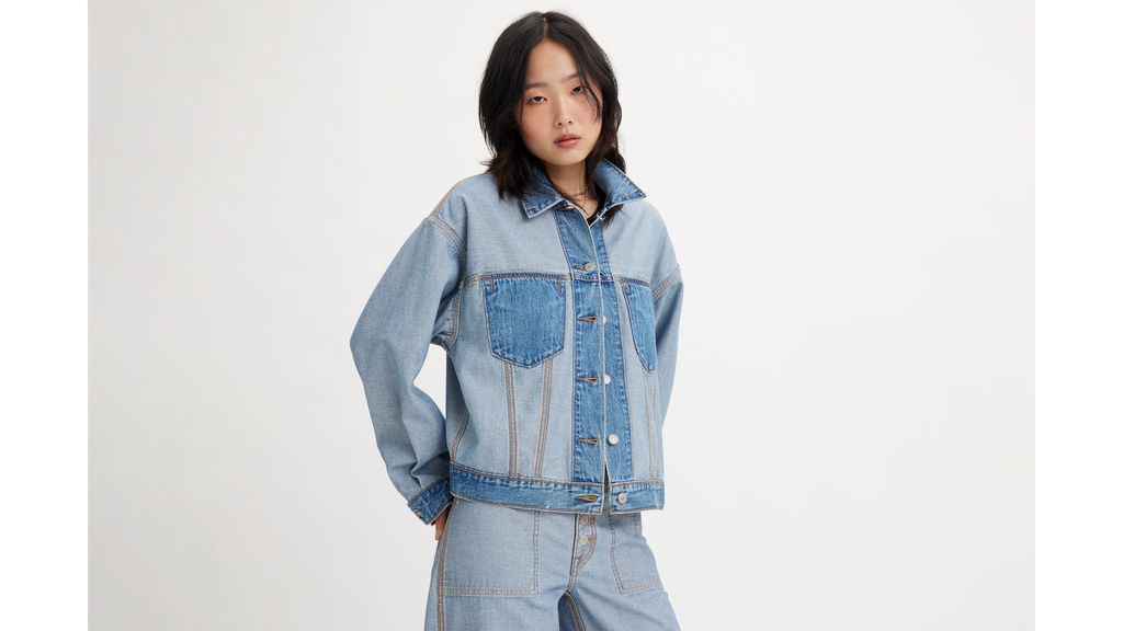 Fashion Week Paris Fall/Winter 2023 look 9 from the Levi’s® Red Tab collection womenswear