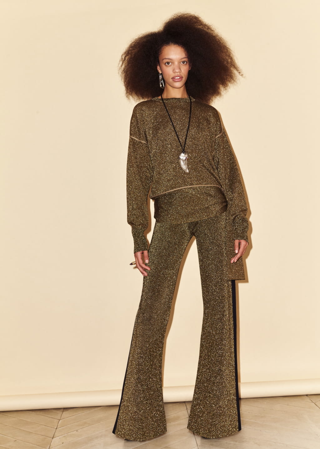 Fashion Week Paris Pre-Fall 2019 look 24 from the Sonia Rykiel collection 女装