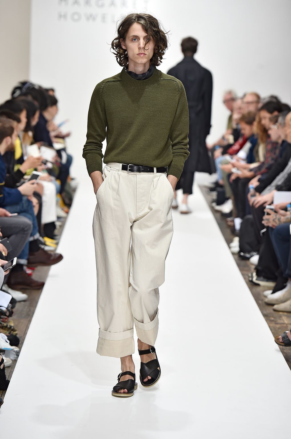 Fashion Week London Spring/Summer 2017 look 24 from the Margaret Howell collection menswear