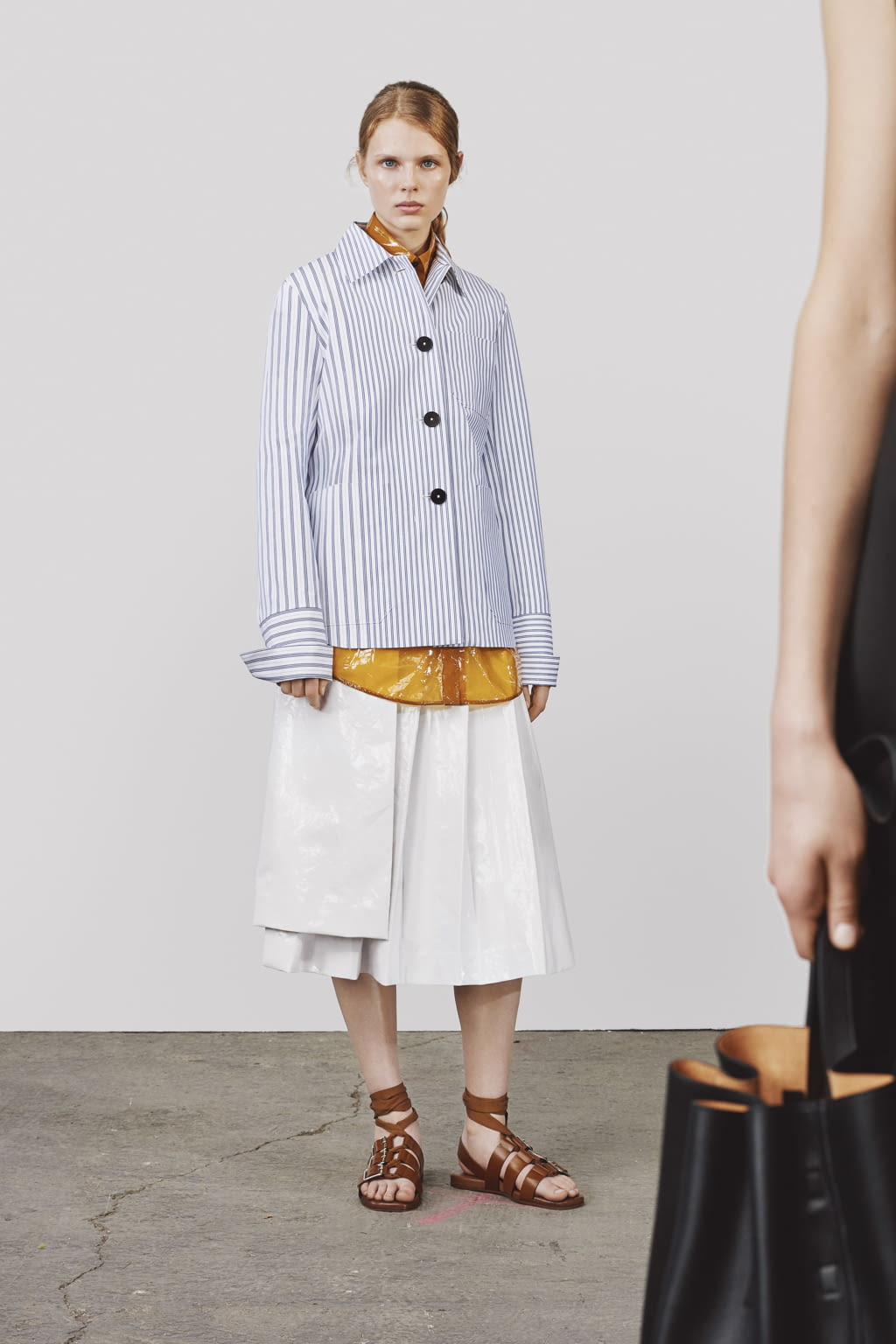 Fashion Week Milan Resort 2018 look 24 from the Jil Sander collection 女装