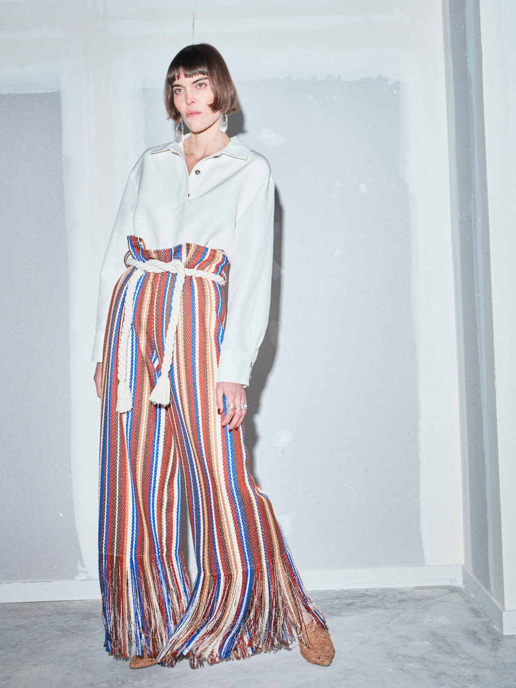 Fashion Week Paris Fall/Winter 2021 look 24 from the Benjamin Benmoyal collection womenswear