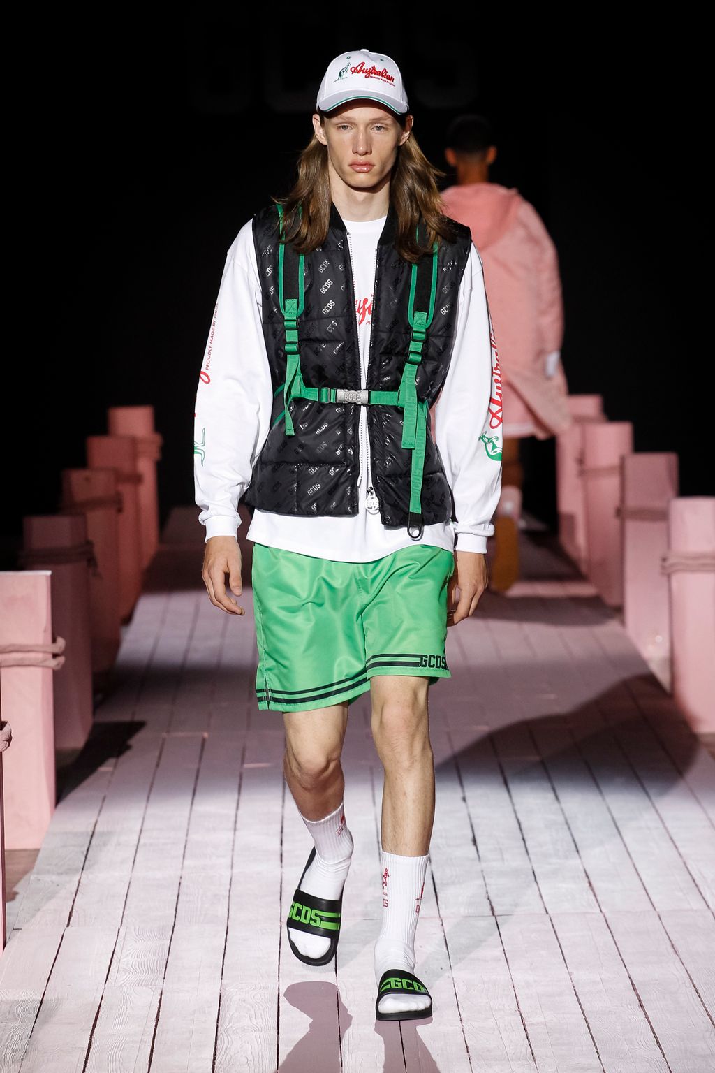 Fashion Week Milan Spring/Summer 2018 look 24 from the GCDS collection 男装
