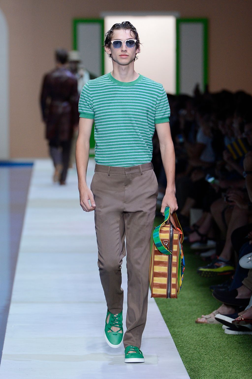 Fashion Week Milan Spring/Summer 2017 look 24 from the Fendi collection menswear