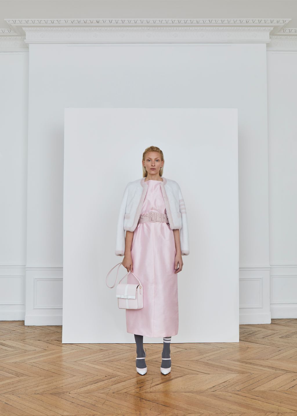 Fashion Week Paris Pre-Fall 2018 look 24 from the Thom Browne collection womenswear