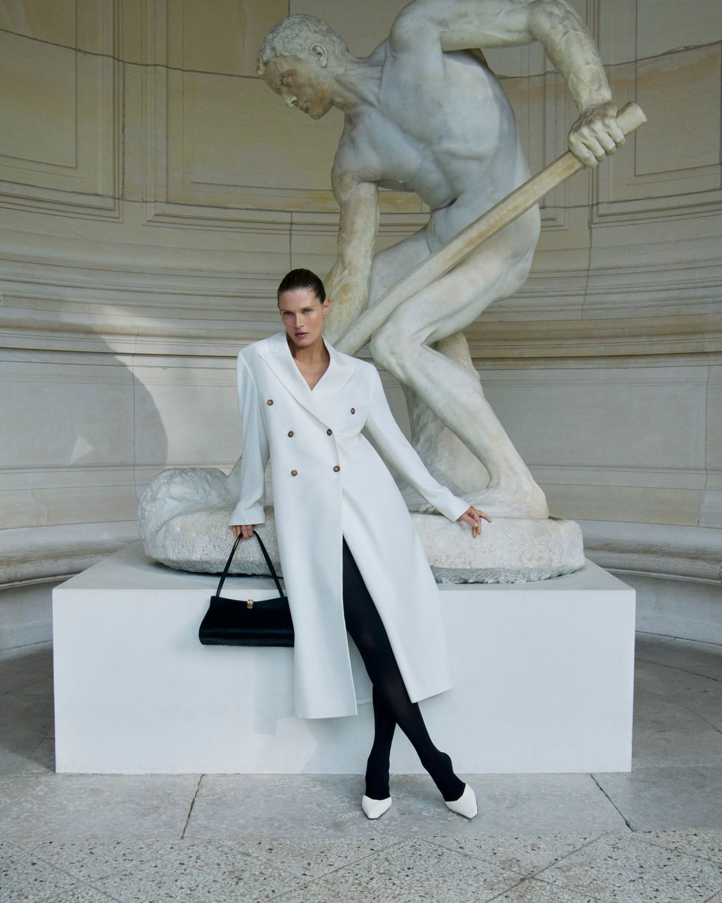 Fashion Week Paris Spring-Summer 2025 look 3 from the Loulou de Saison collection 女装