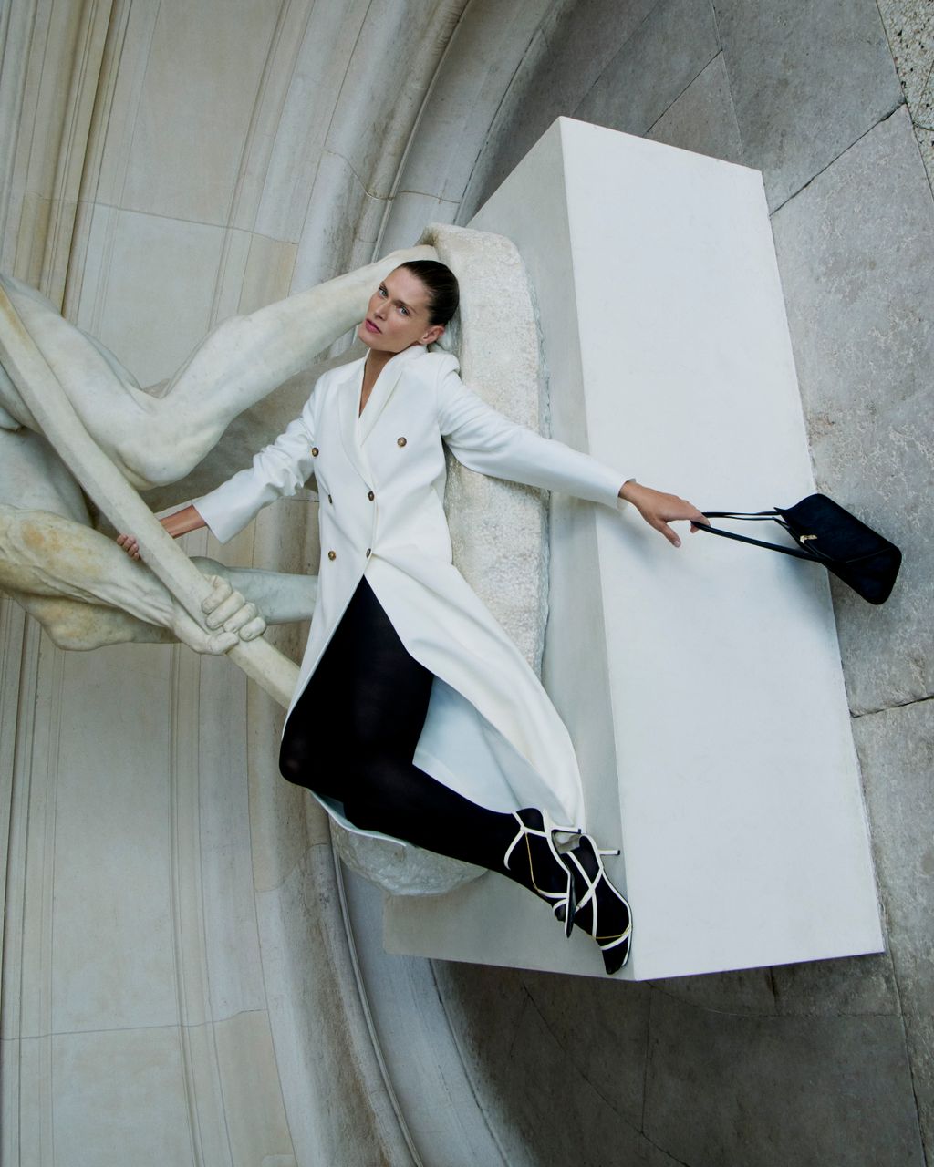 Fashion Week Paris Spring-Summer 2025 look 4 from the Loulou de Saison collection womenswear