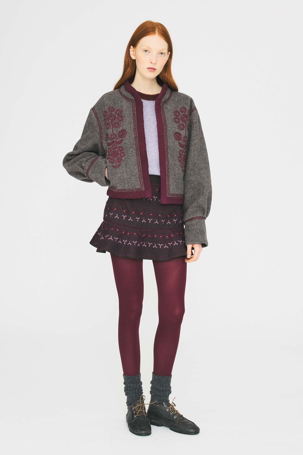 Fashion Week Paris Fall/Winter 2025 look 24 from the Antik Batik collection 女装