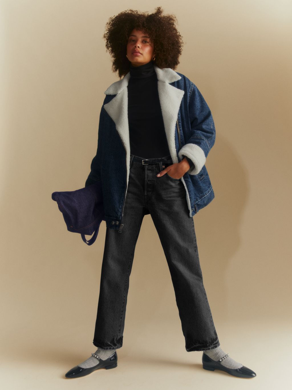 Fashion Week Paris Fall/Winter 2024 look 31 from the Levi’s® RED TAB DENIM LIFESTYLE collection 女装