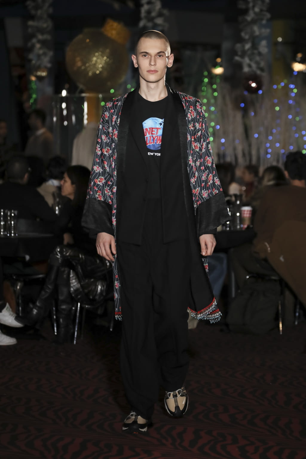Fashion Week New York Pre-Fall 2019 look 25 from the Koché collection menswear