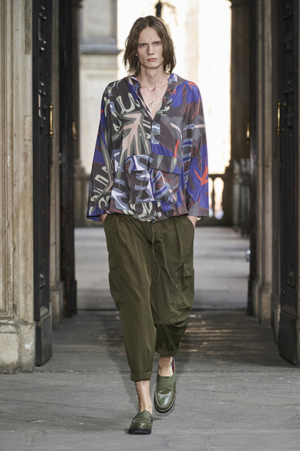 Fashion Week Milan Spring/Summer 2021 look 25 from the David Catalan collection menswear