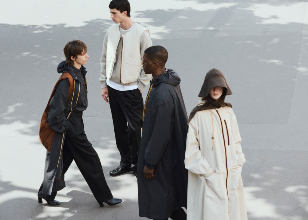 Fashion Week Paris Fall/Winter 2025 look 6 from the K-WAY collection womenswear