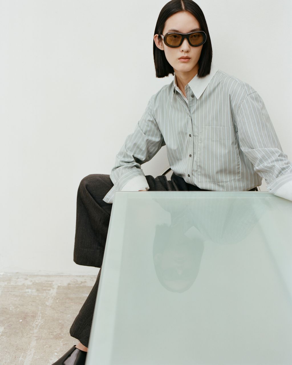 Fashion Week Paris Fall/Winter 2025 look 16 from the Soeur collection womenswear