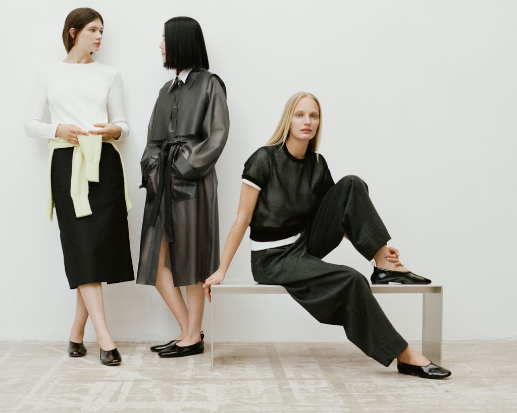 Fashion Week Paris Fall/Winter 2025 look 21 from the Soeur collection womenswear