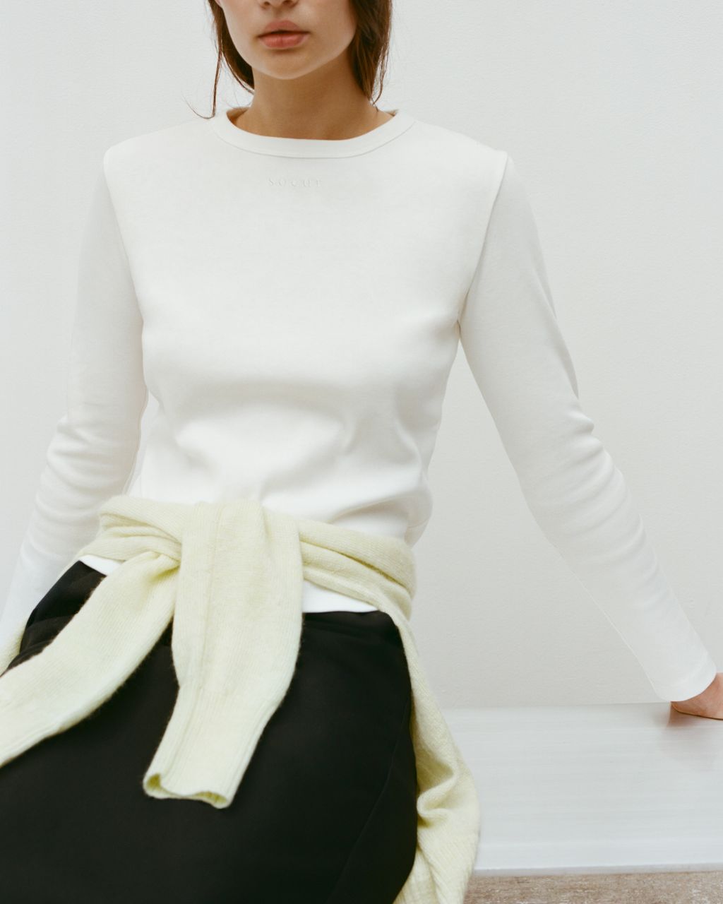 Fashion Week Paris Fall/Winter 2025 look 22 from the Soeur collection womenswear