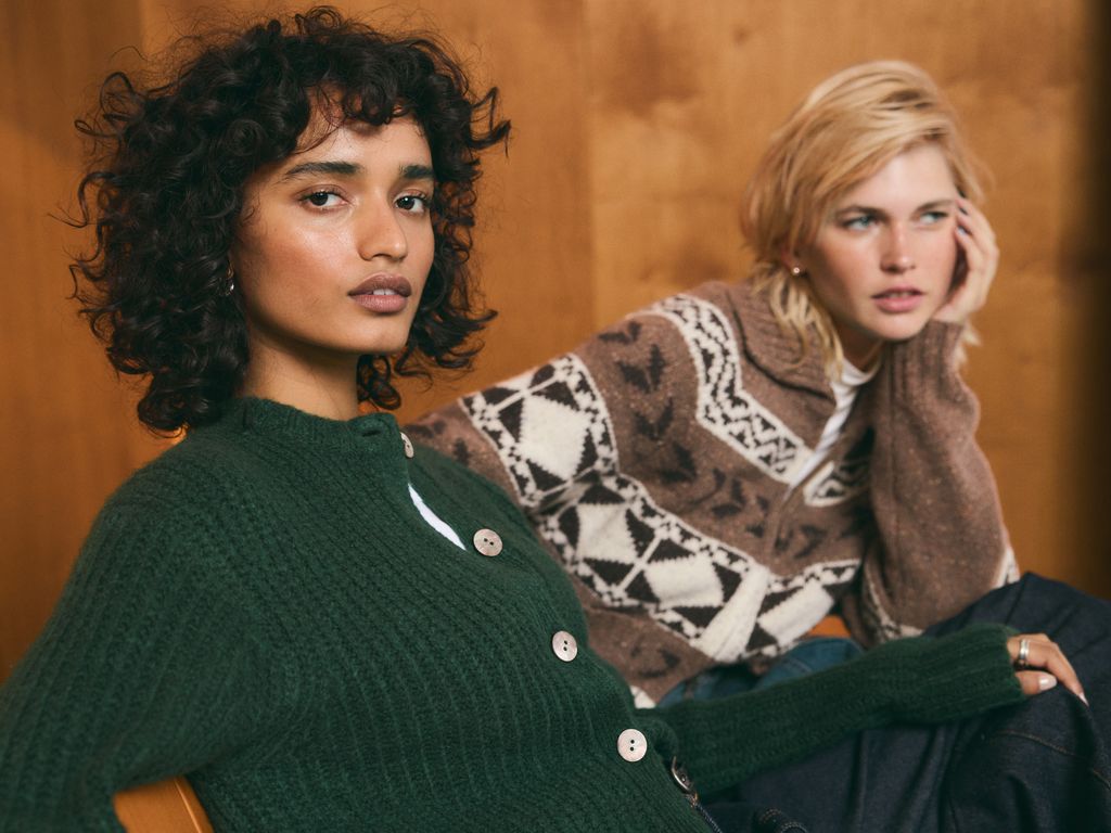 Fashion Week Paris Fall/Winter 2025 look 25 from the Levi’s® collection womenswear