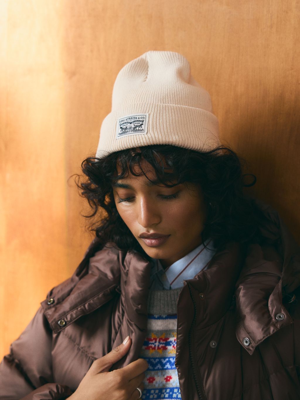 Fashion Week Paris Fall/Winter 2025 look 7 from the Levi’s® collection womenswear