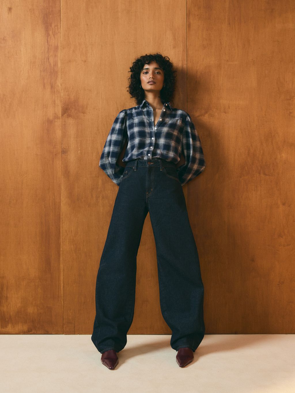 Fashion Week Paris Fall/Winter 2025 look 11 from the Levi’s® collection womenswear