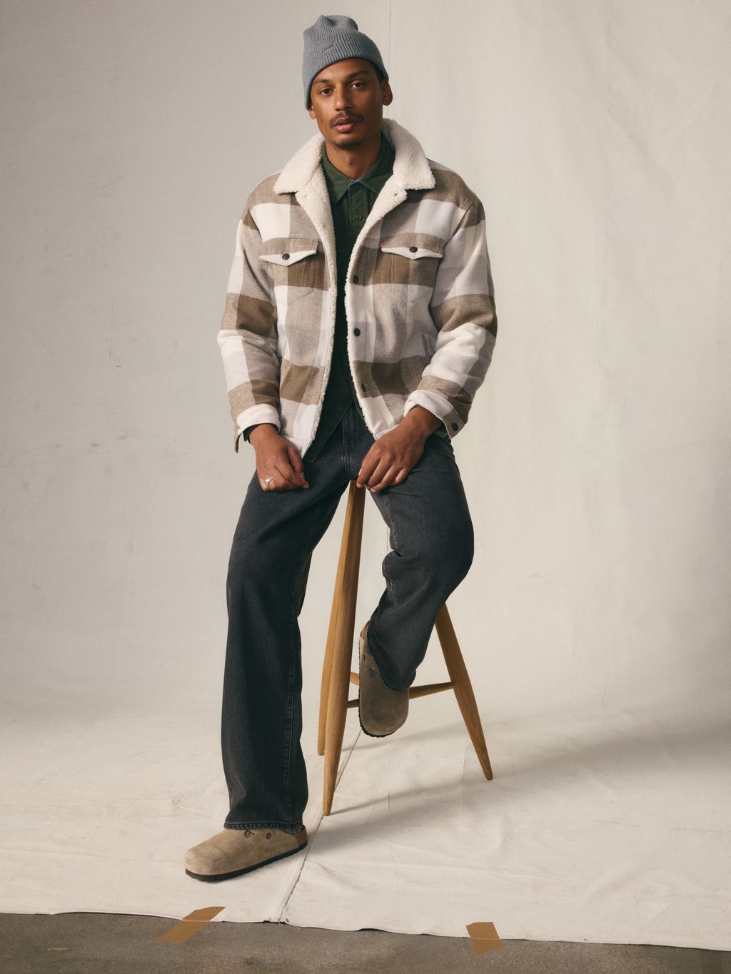 Fashion Week Paris Fall/Winter 2025 look 30 from the Levi’s® collection womenswear