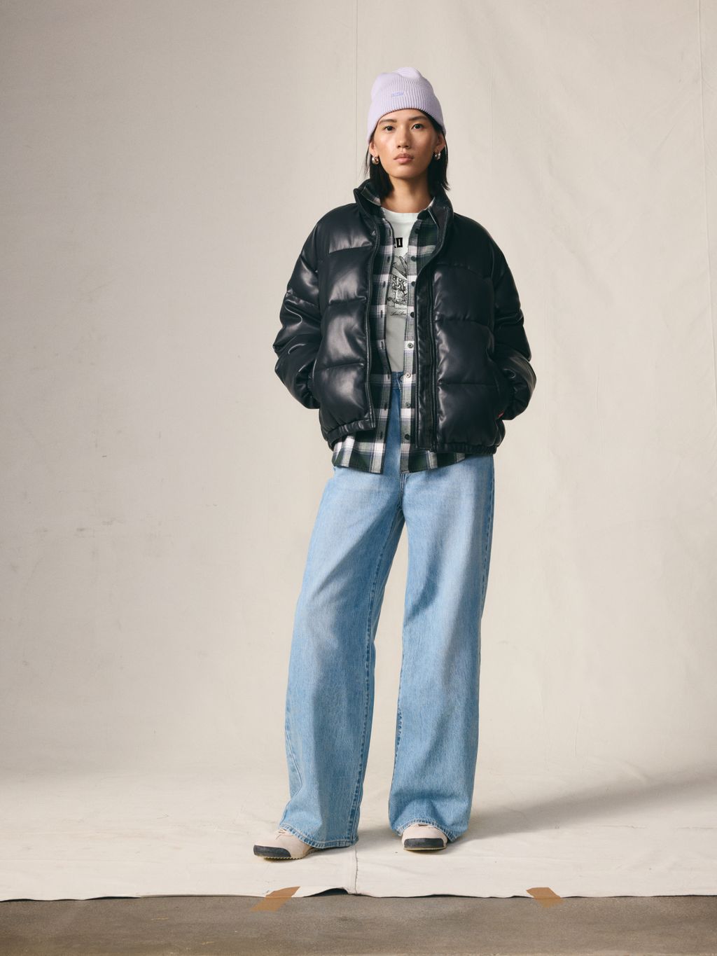 Fashion Week Paris Fall/Winter 2025 look 41 from the Levi’s® collection womenswear