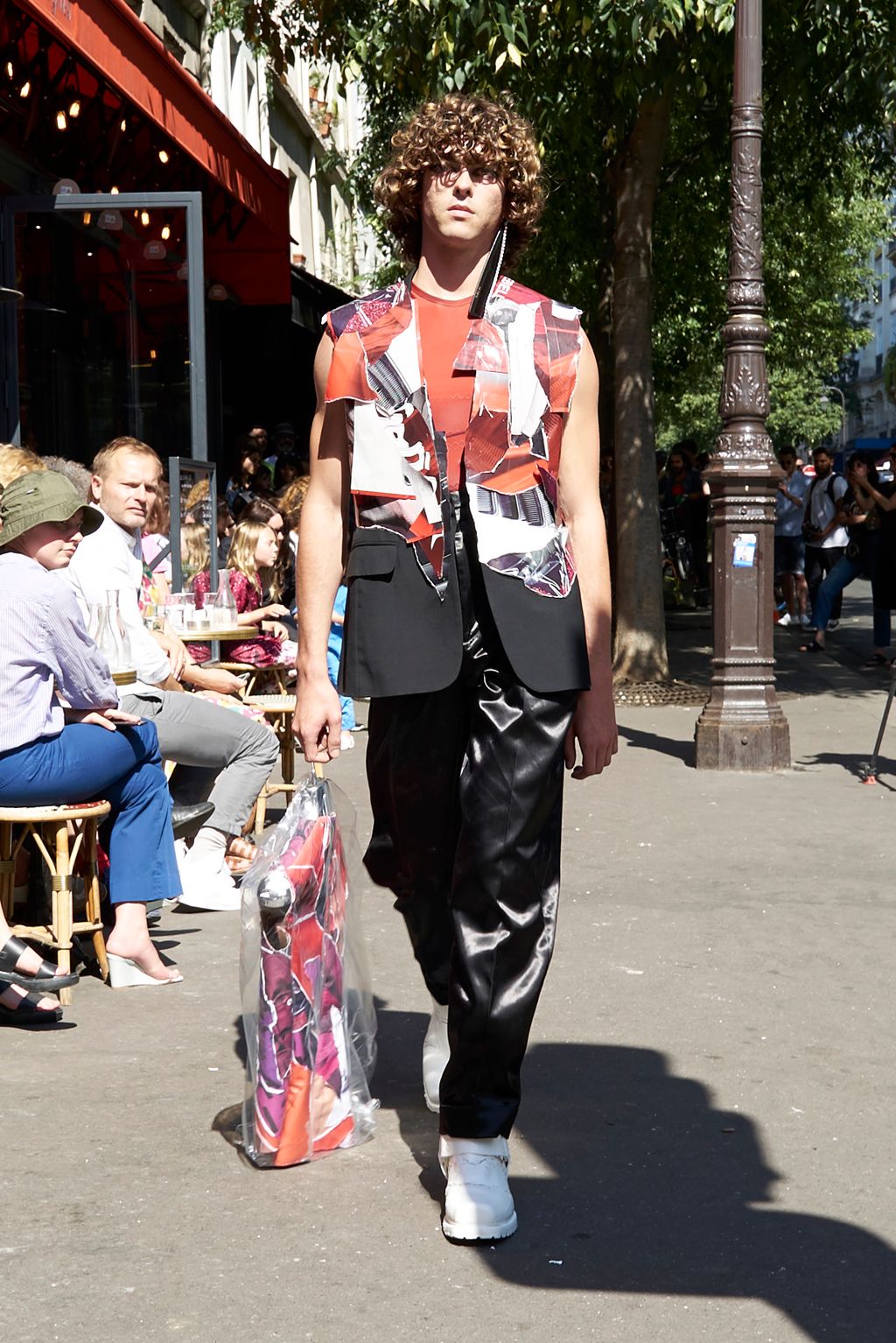 Fashion Week Paris Spring/Summer 2020 look 25 from the Untitled collection 男装