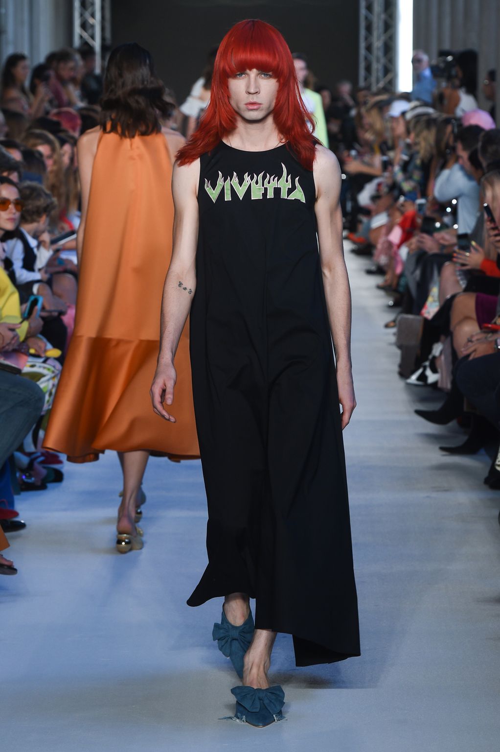 Fashion Week Milan Spring/Summer 2018 look 26 from the Vivetta collection 女装