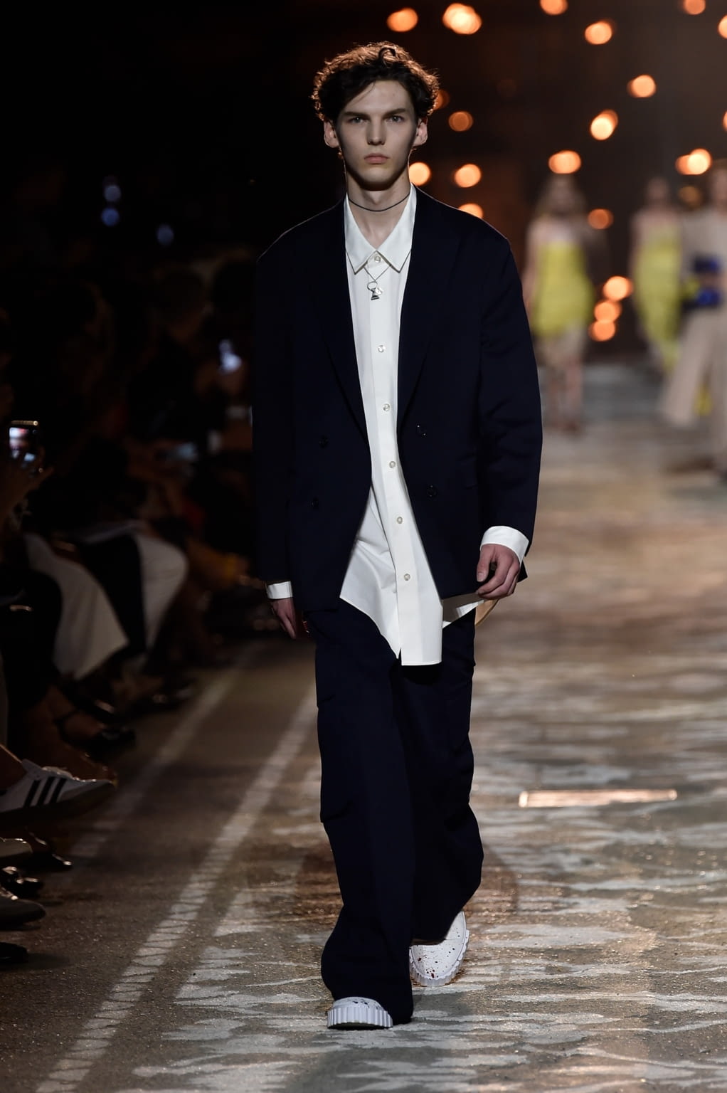 Fashion Week Florence Spring/Summer 2018 look 26 from the HUGO collection menswear