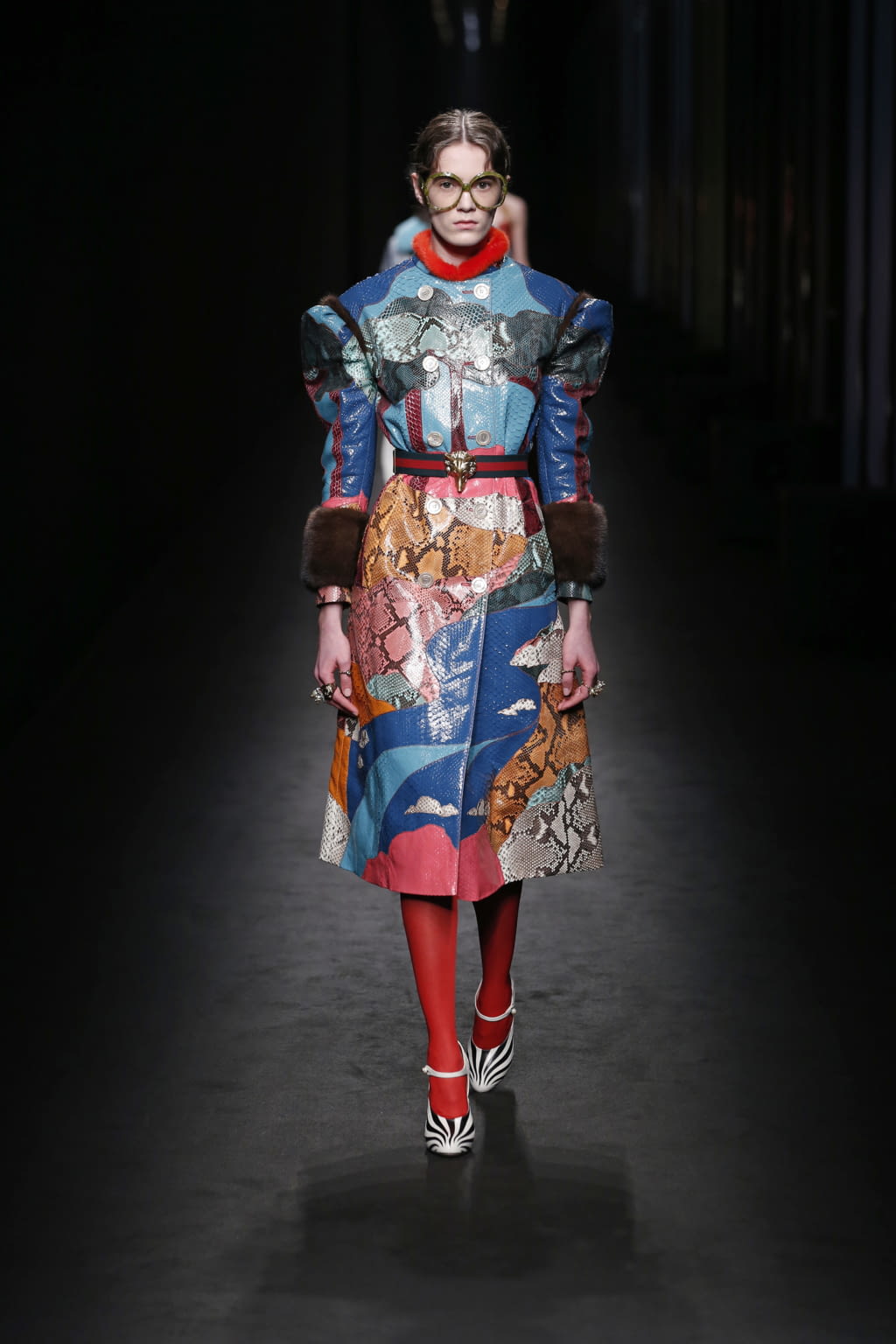 Fashion Week Milan Fall/Winter 2016 look 26 from the Gucci collection 女装