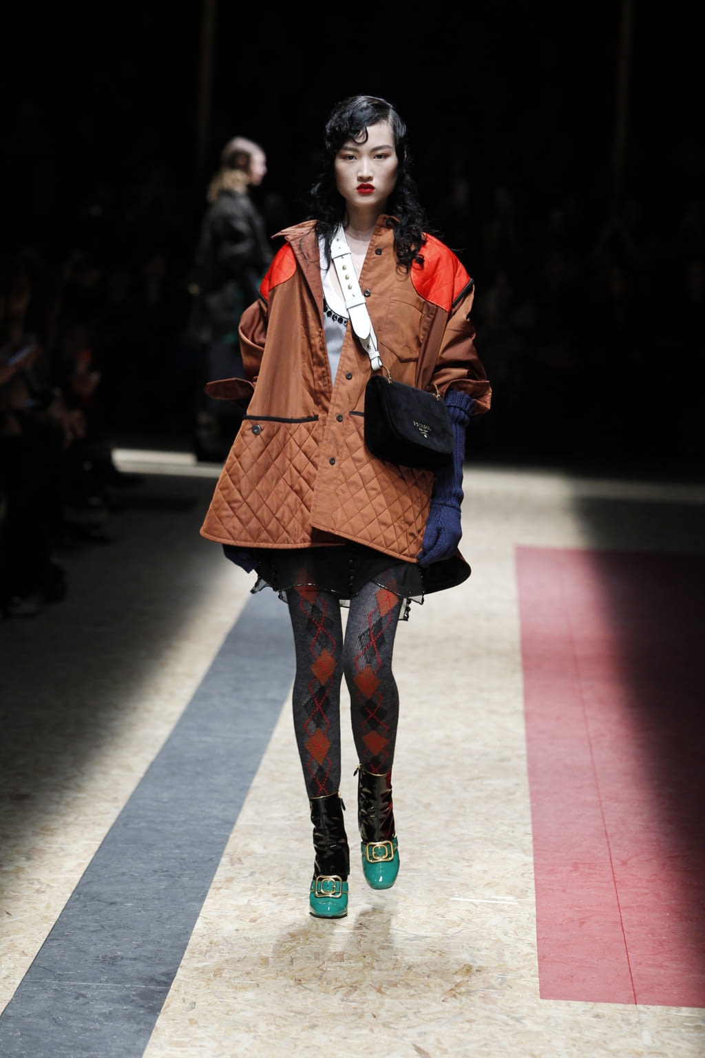 Fashion Week Milan Fall/Winter 2016 look 26 from the Prada collection 女装