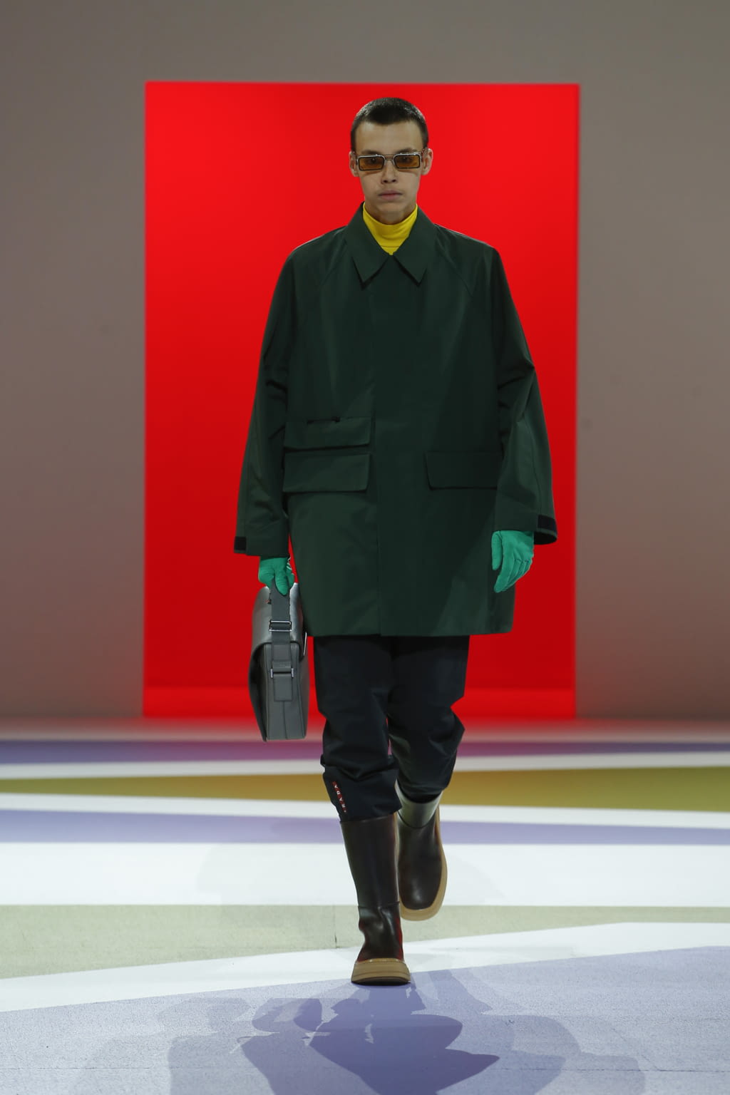 Fashion Week Milan Fall/Winter 2020 look 26 from the Prada collection menswear