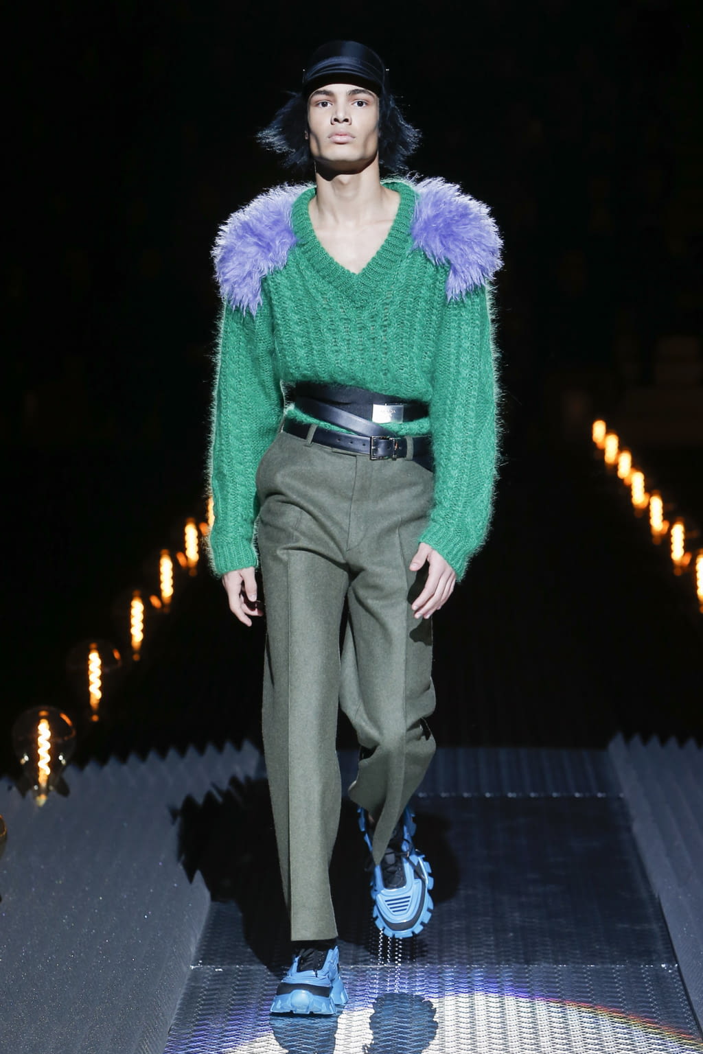Fashion Week Milan Fall/Winter 2019 look 26 from the Prada collection menswear