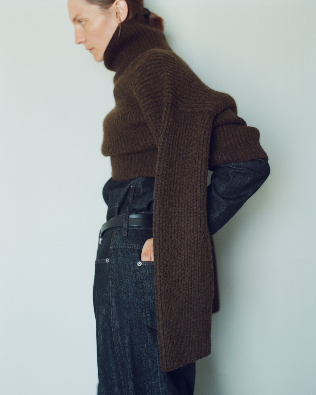 Fashion Week Paris Fall/Winter 2025 look 13 from the Soeur collection womenswear