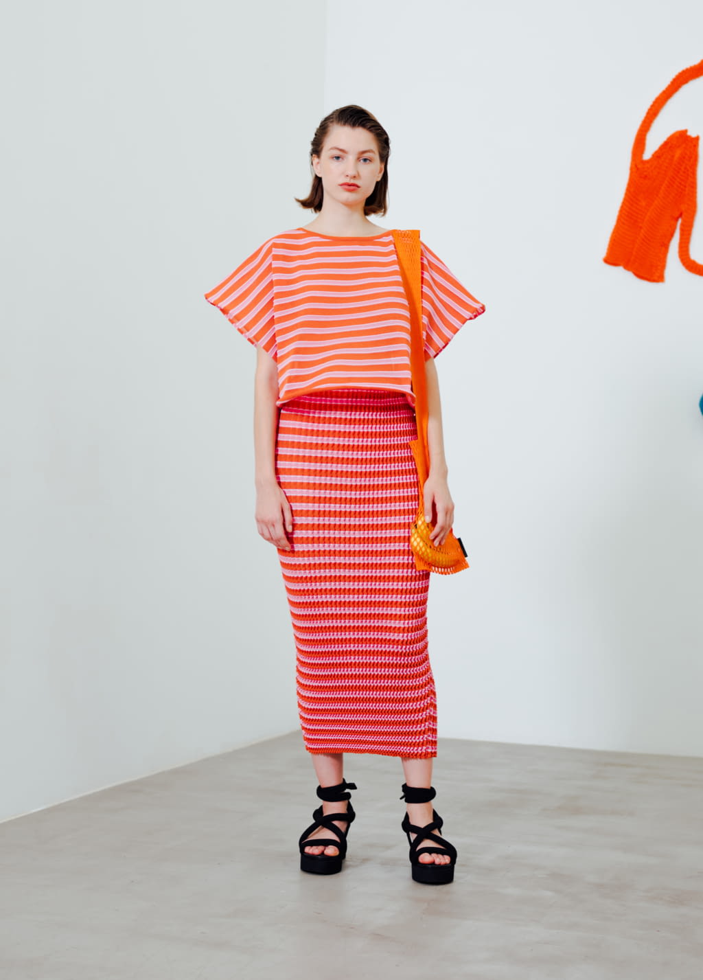 Fashion Week Paris Spring/Summer 2021 look 27 from the Issey Miyake collection womenswear