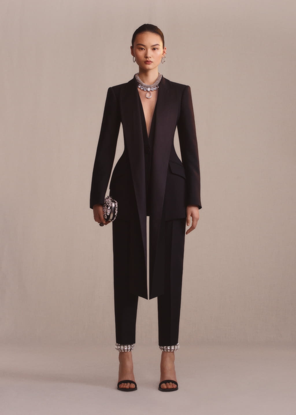 Fashion Week London Pre-Fall 2019 look 27 de la collection Alexander McQueen womenswear