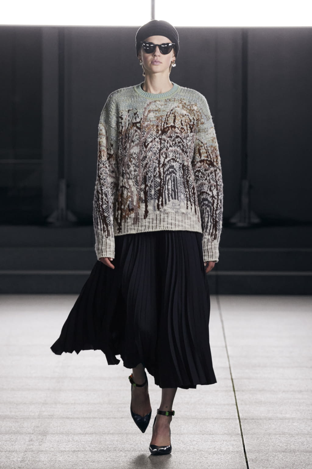 Fashion Week Paris Fall/Winter 2022 look 27 from the Mame Kurogouchi collection womenswear