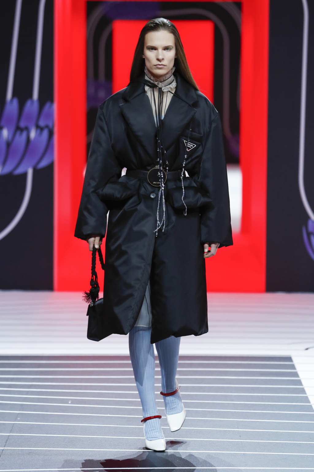 Fashion Week Milan Fall/Winter 2020 look 27 from the Prada collection womenswear