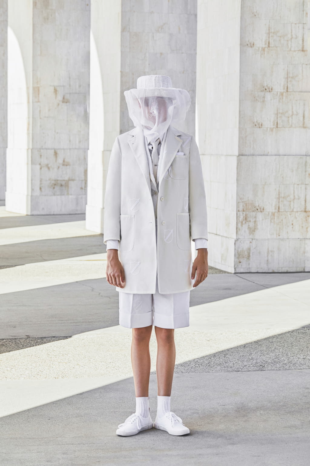 Fashion Week Paris Spring/Summer 2021 look 30 from the Thom Browne collection womenswear