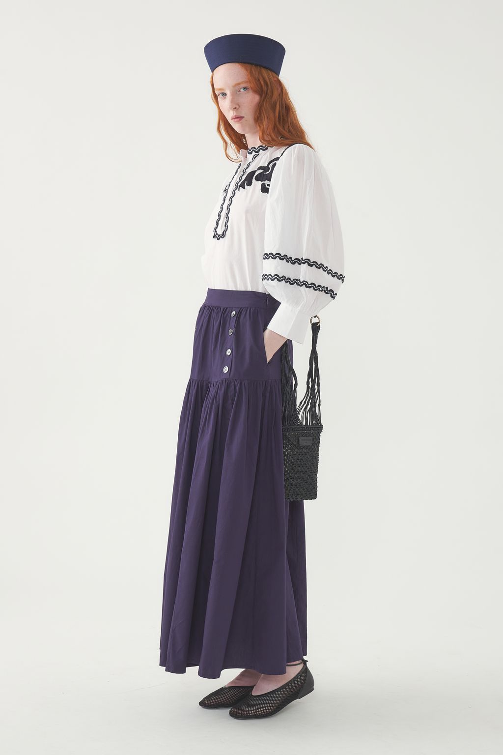 Fashion Week Paris Spring/Summer 2025 look 27 from the Antik Batik collection womenswear