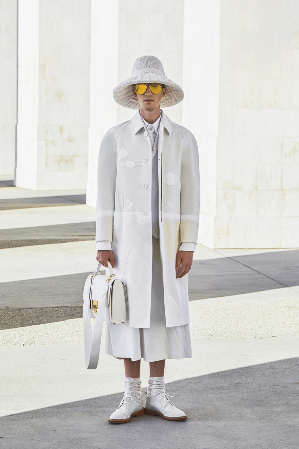 Fashion Week Paris Spring/Summer 2021 look 31 from the Thom Browne collection womenswear