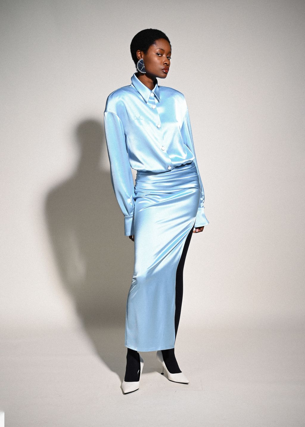Fashion Week Paris Pre-Fall 2023 look 28 from the ROWEN ROSE collection womenswear
