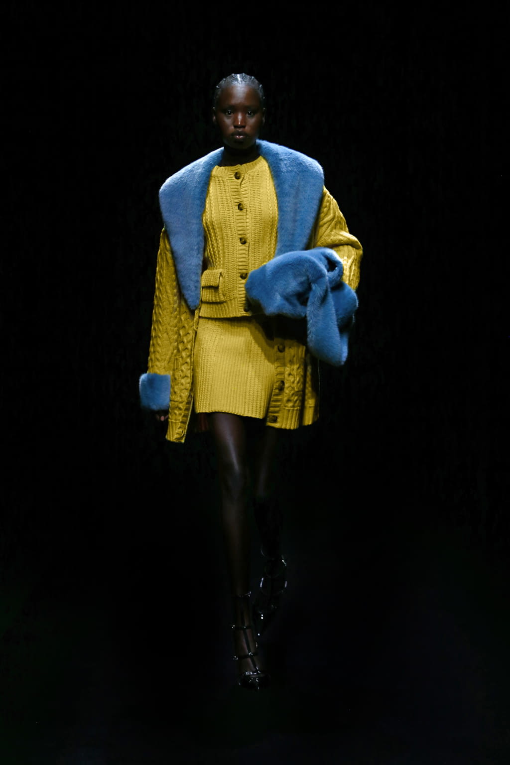 Fashion Week Milan Fall/Winter 2021 look 28 from the Blumarine collection womenswear