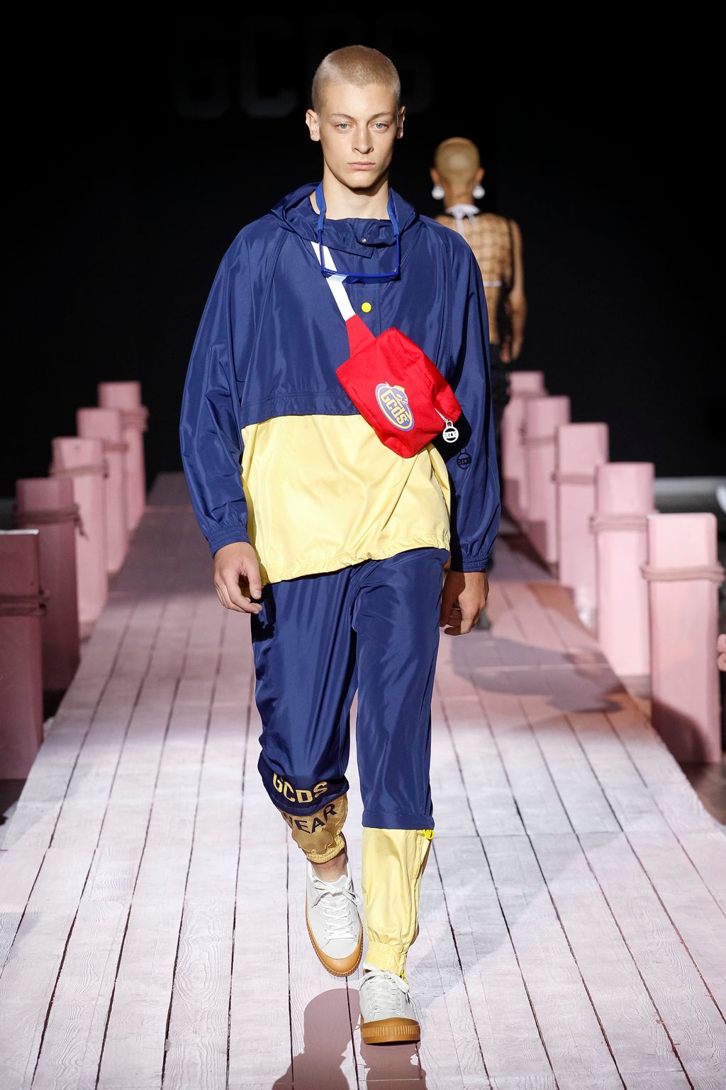 Fashion Week Milan Spring/Summer 2018 look 28 from the GCDS collection 男装