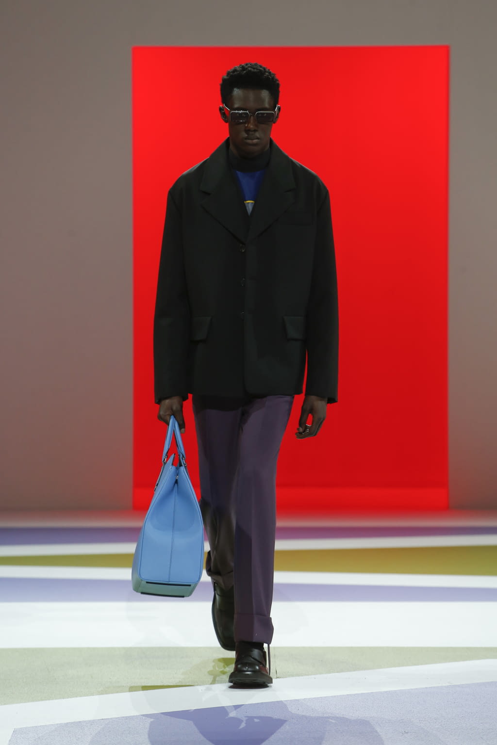 Fashion Week Milan Fall/Winter 2020 look 28 from the Prada collection menswear