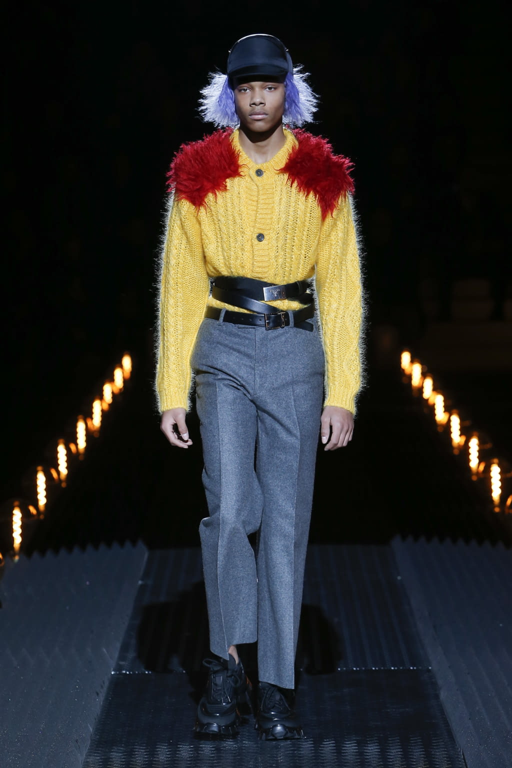 Fashion Week Milan Fall/Winter 2019 look 28 de la collection Prada menswear