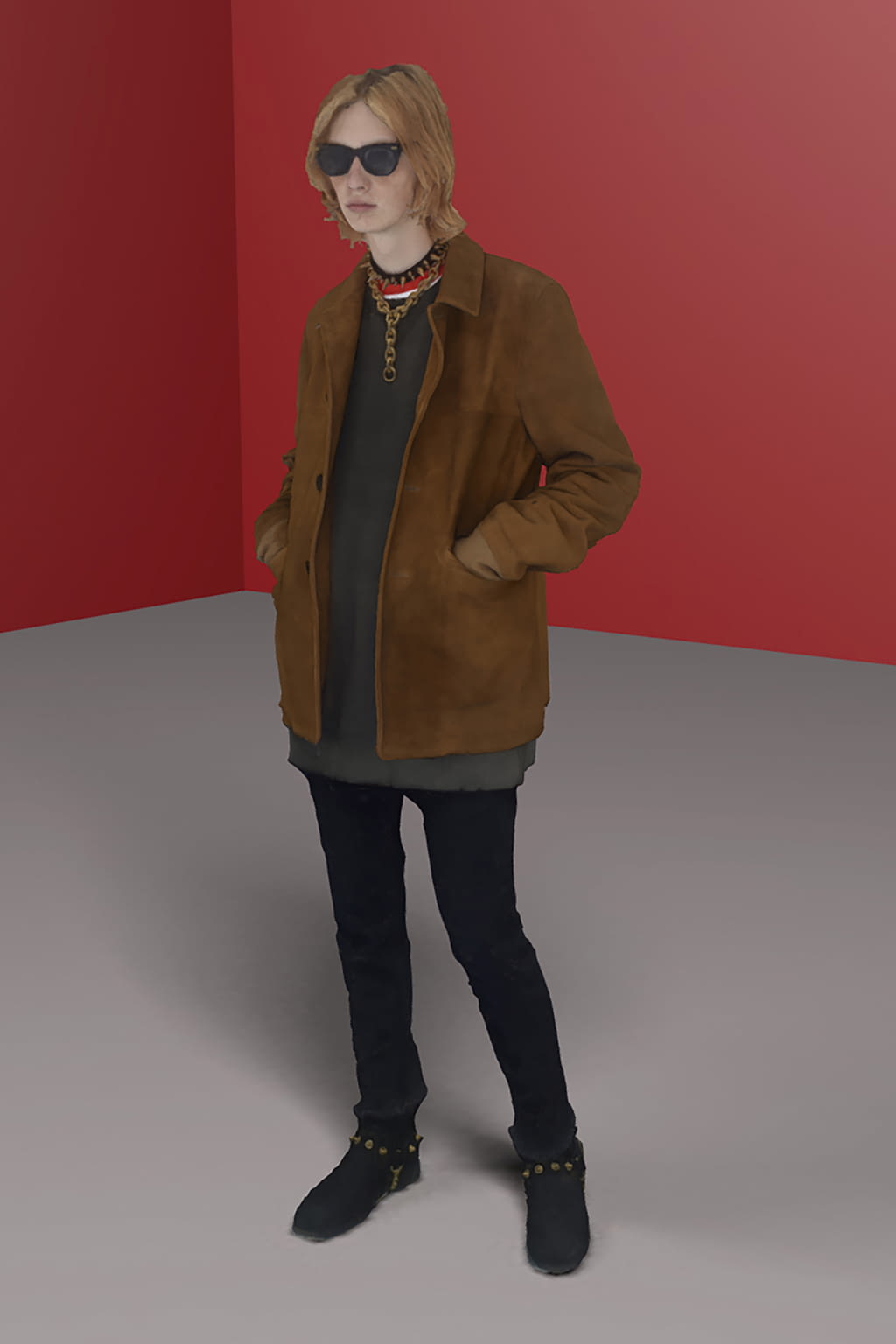 Fashion Week Paris Spring/Summer 2021 look 29 from the Undercover collection menswear