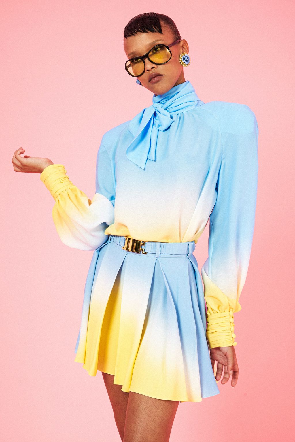 Fashion Week Paris Spring/Summer 2025 look 36 from the ROWEN ROSE collection 女装
