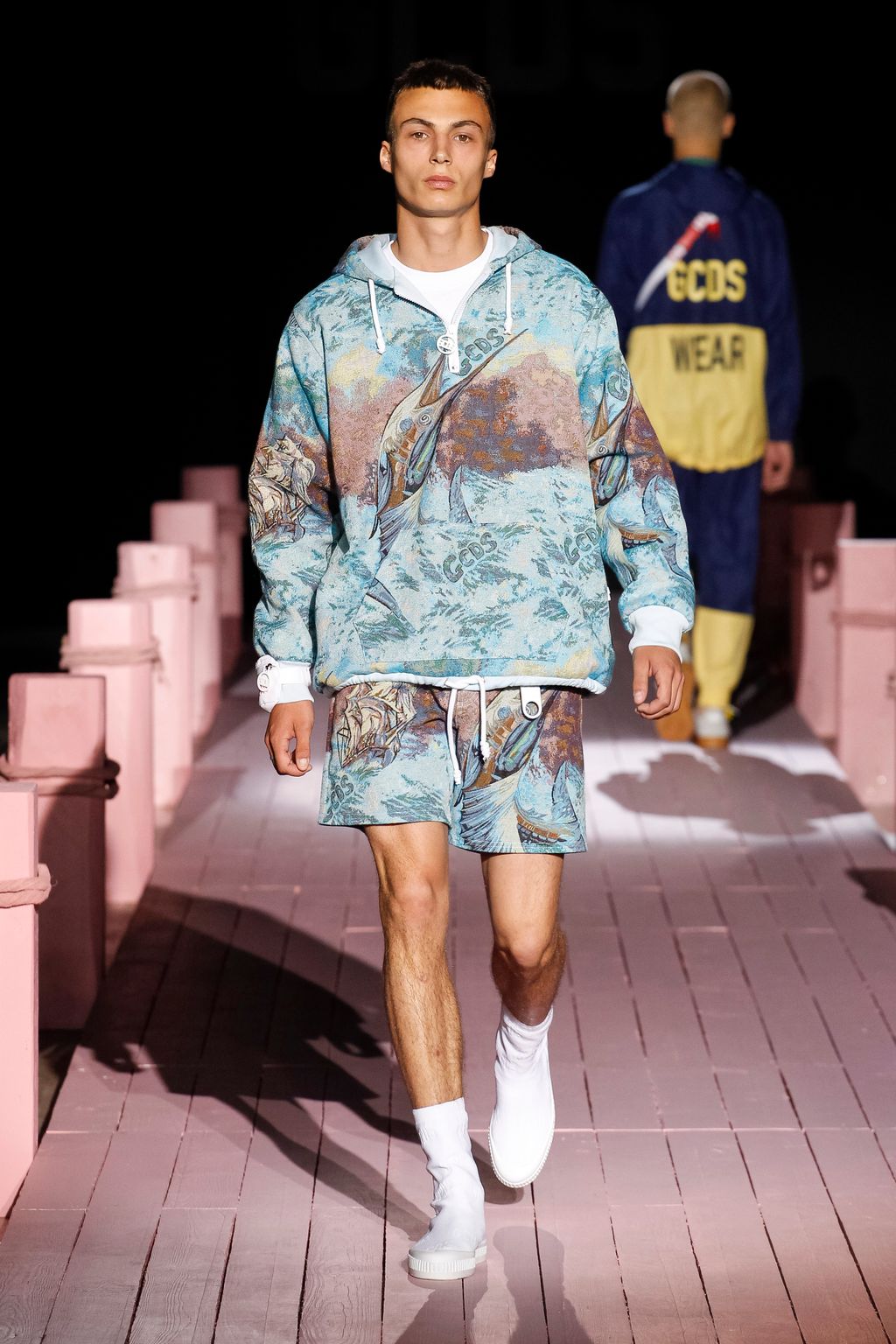 Fashion Week Milan Spring/Summer 2018 look 29 from the GCDS collection 男装