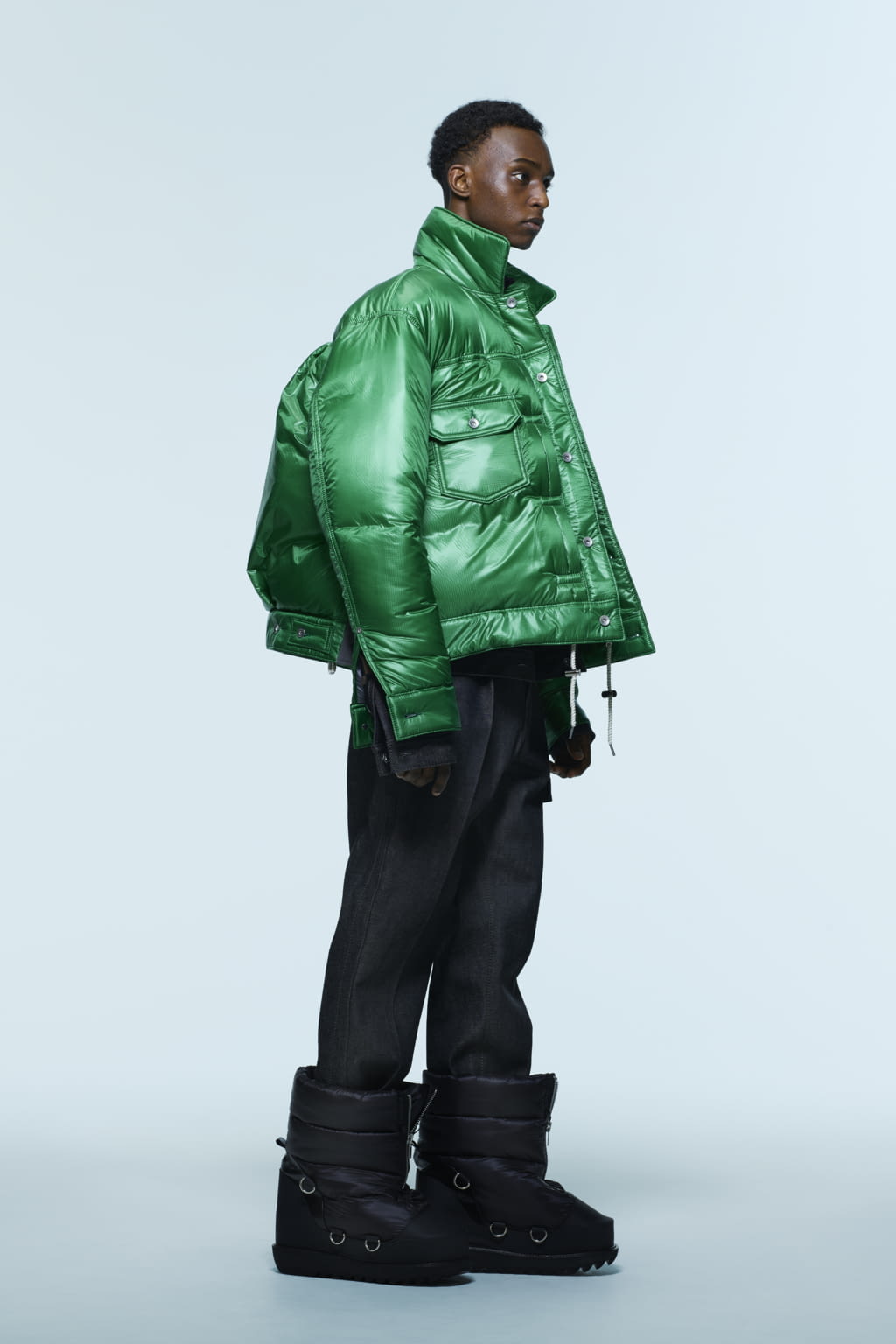 Fashion Week Paris Pre-Fall 2022 look 29 from the Sacai collection 男装