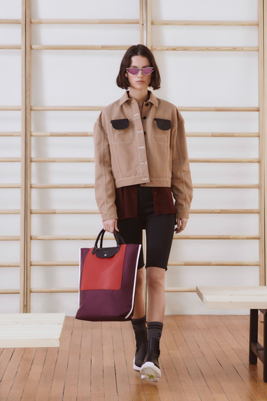 Fashion Week Paris Fall/Winter 2024 look 29 from the Longchamp collection womenswear