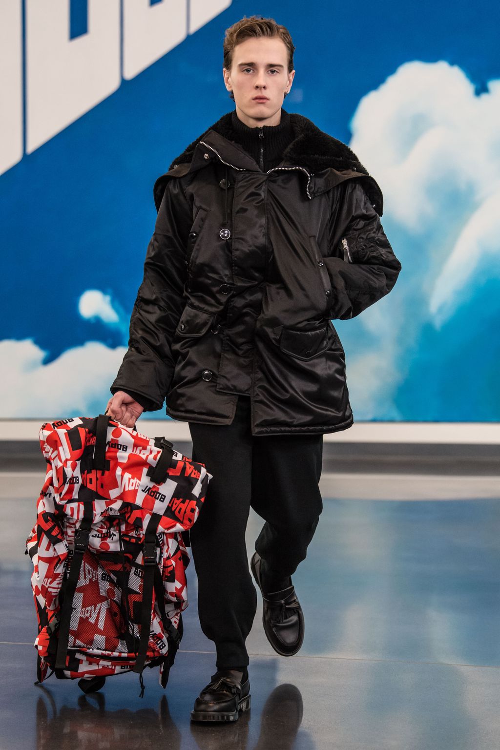 Fashion Week Milan Fall/Winter 2018 look 29 de la collection Gosha Rubchinskiy menswear