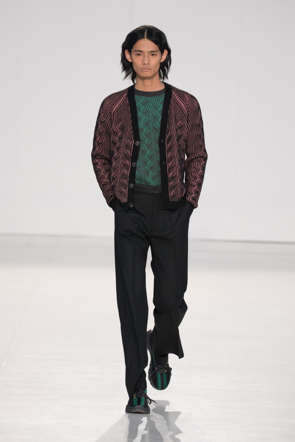 Fashion Week Milan Fall/Winter 2020 look 29 from the Marco de Vincenzo collection menswear